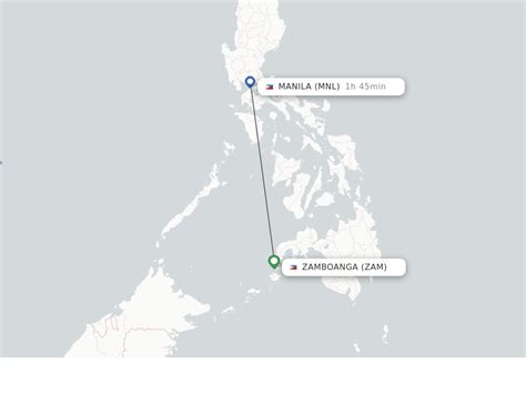 zamboanga to manila flight schedule